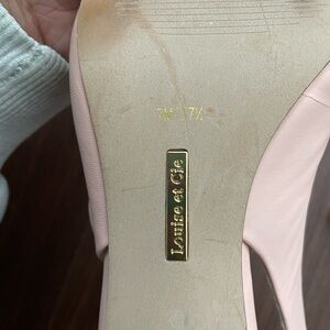 Pink Bow Kitten Heels